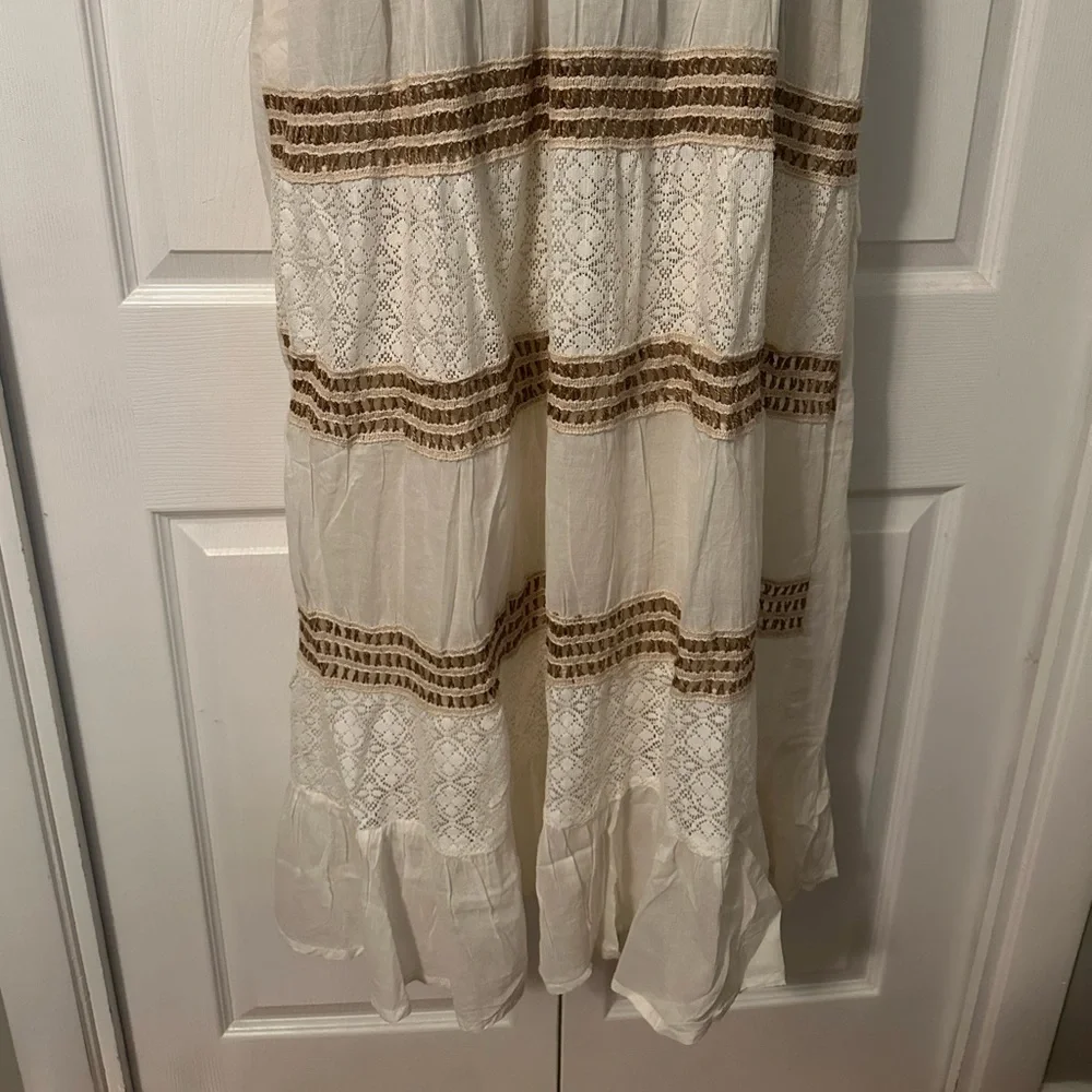 Dress Boho Embroidered | NWT, 1X/2X - Picture 4 of 8
